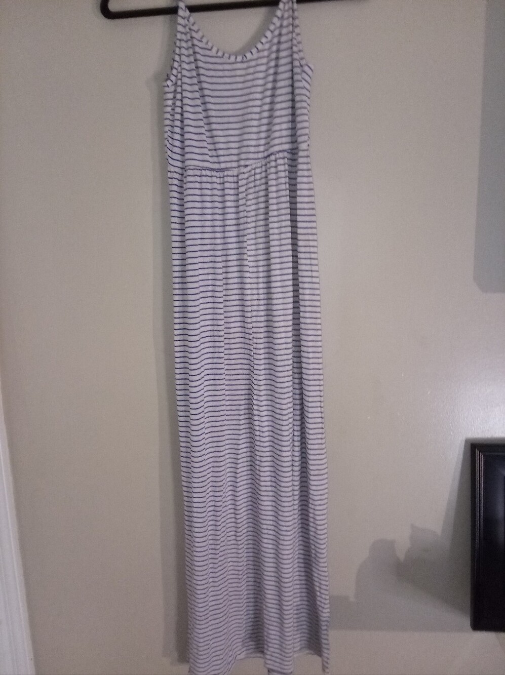 Maxi Dress Gray And Blue